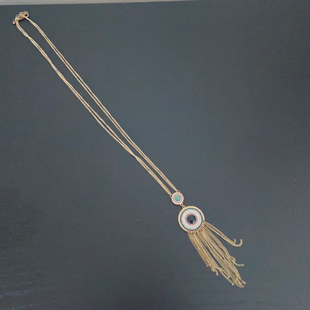 Funky statement necklace
